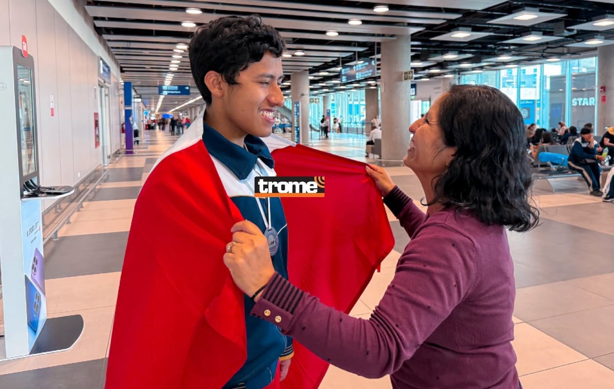 Sergio Aponte ganó una de las tres medallas de plata obtenidas para Perú en la Olimpiada Iberoamericana de Física realizada en Brasil. (Compos. Isabel Medina / Trome).