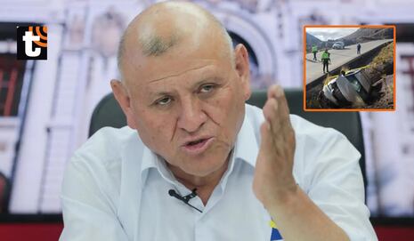 Napoleón Becerra, candidato presidencial, muere tras despiste de camioneta en carretera de Huancavelica