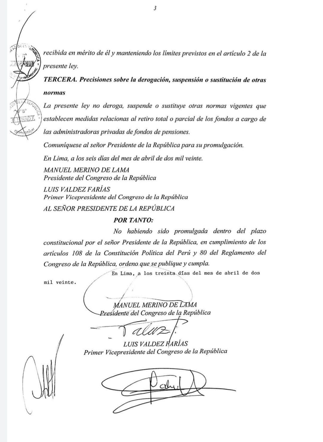 AFP: Ley del retiro del 25% del fondo | Trome