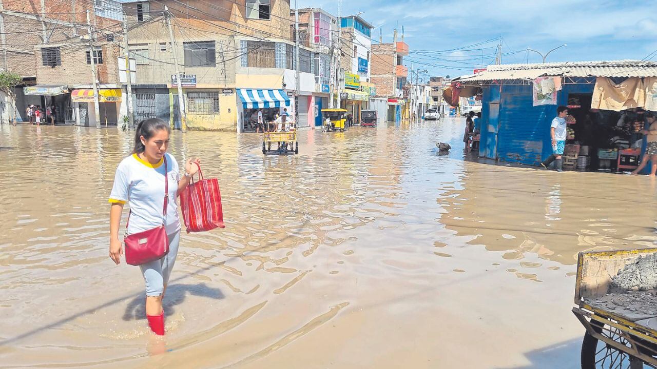 Lluvias en Lambayeque. Foto: difusión