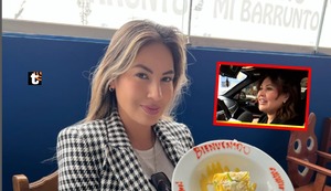 Esposa de Lucho Barrunto EXIGE en vivo a Pamela López que elimine todas sus fotos juntas: “Ya le regalé mis vestidos”