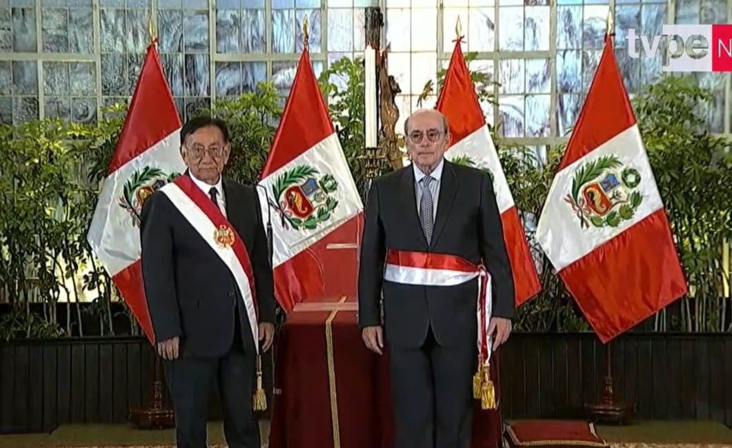 Hugo de Zela continuará como Canciller de la República. (Captura TV Perú)