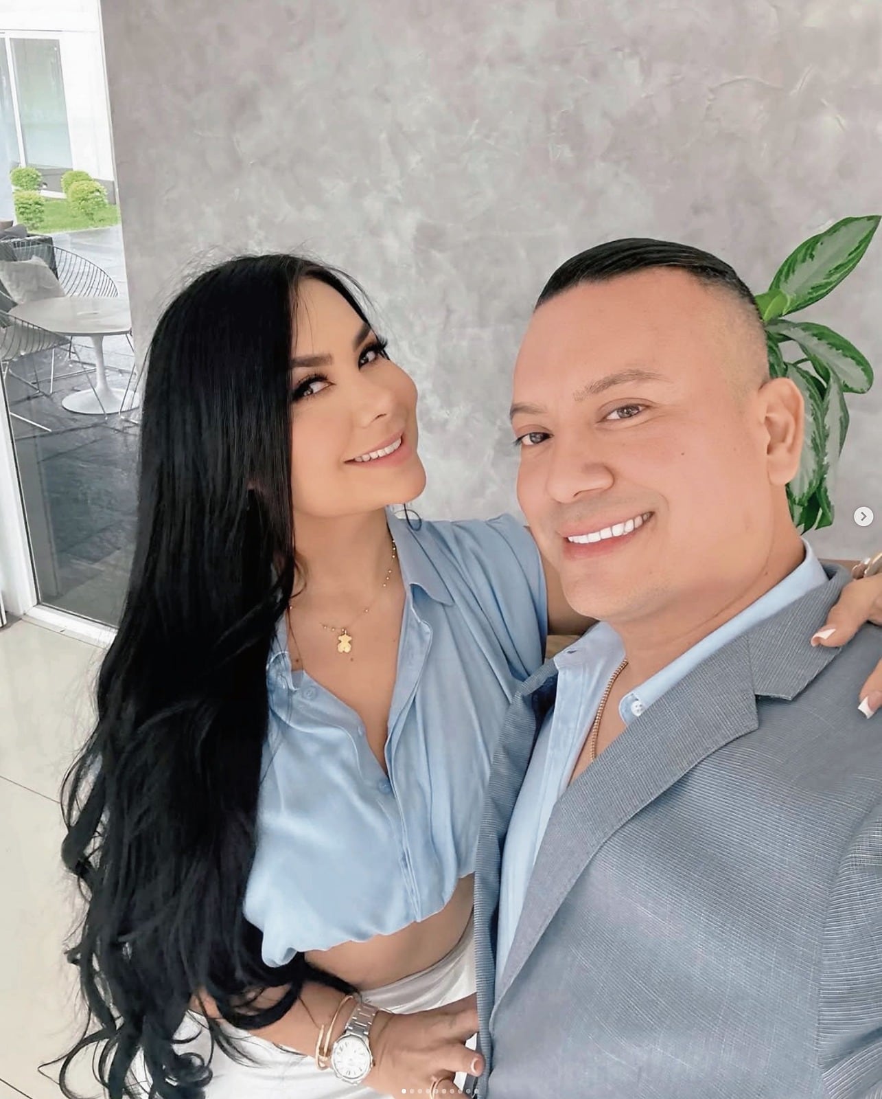 Pilar Gasca y su pareja Rudy Rest