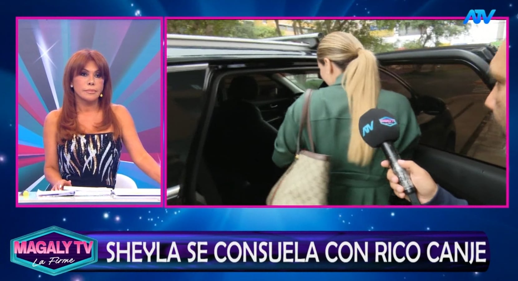 Sheyla Rojas evita responder sobre el término de su relación con Sir Winston.