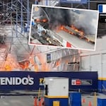 Cercado de Lima: más de 25 unidades de bomberos atienden incendio en almacén