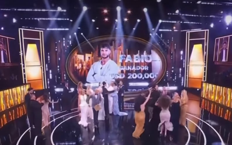 Así fue la celebración tras el triunfo de Fabio Agostini en 'La Casa de los Famosos 6'.