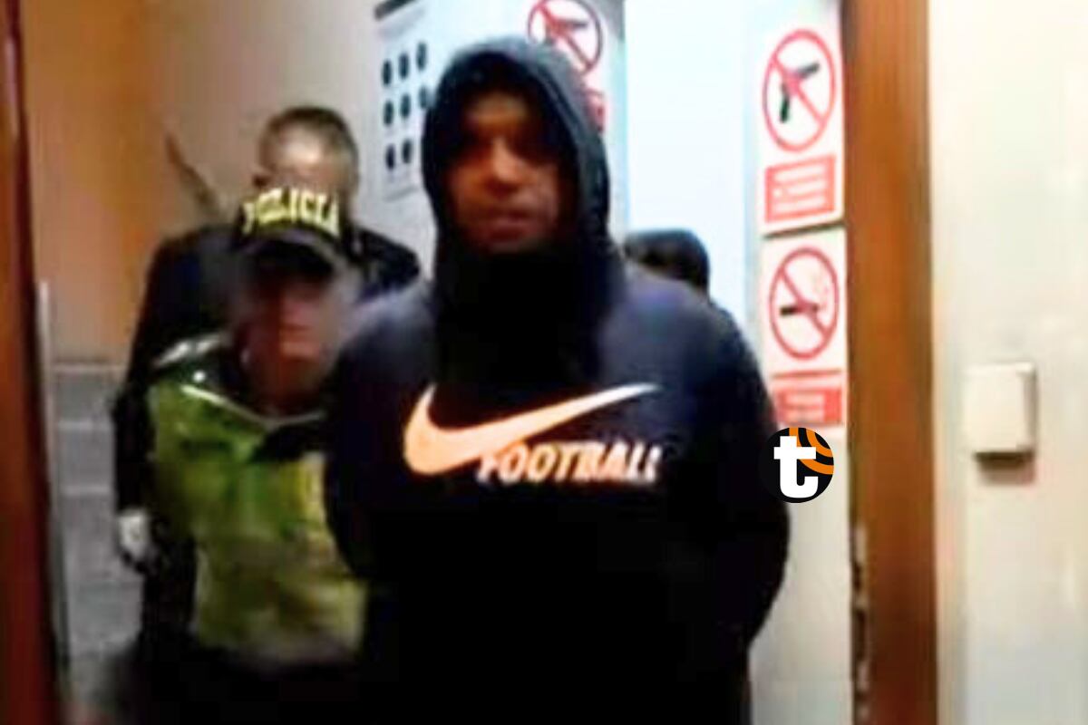 Cristian Martínez Guadalupe, primo de Farfán, trasladado de la comisaría a la corte