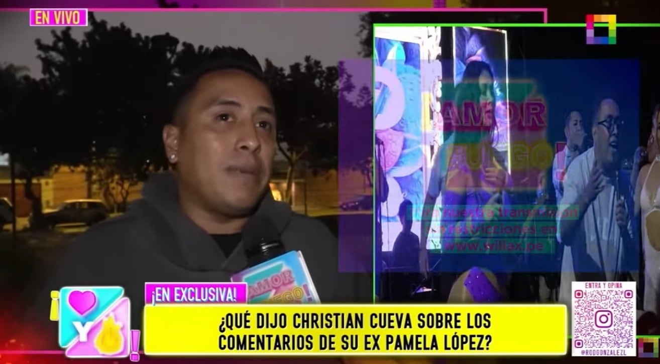 Cueva llena de halagos a Pamela Franco.