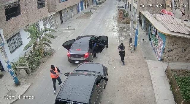 Secuencia del robo. | Reproducción de vídeo