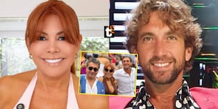 Magaly Medina estuvo en la Plaza de Acho con su esposo y Antonio Pavón
