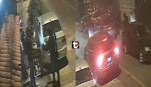 ¡De terror! Sujetos armados asaltan a una familia en la puerta de su casa en el Cercado de Lima