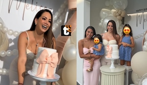 Melissa Klug celebró su cumpleaños y Samahara también se lució en las fotos, pese a polémica
