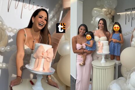 Melissa Klug celebró su cumpleaños y Samahara también se lució en las fotos, pese a polémica