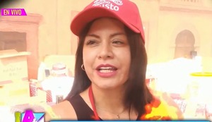 Florcita Polo, candidata al nuevo Congreso, se molesta cuando le hacen preguntas de las elecciones: “Han venido a quererme hundir” | VIDEO