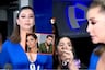 Karla tiene tenso momento con reportera que le consultó por Domínguez y Melanie: “Me estás empujando”