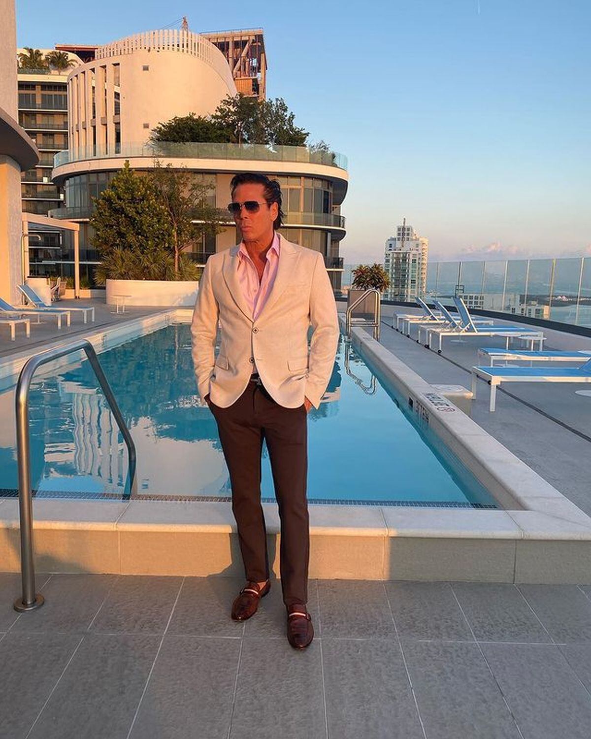 El actor cumplirá en enero 56 años de vida (Foto: Roberto Palazuelos / Instagram)