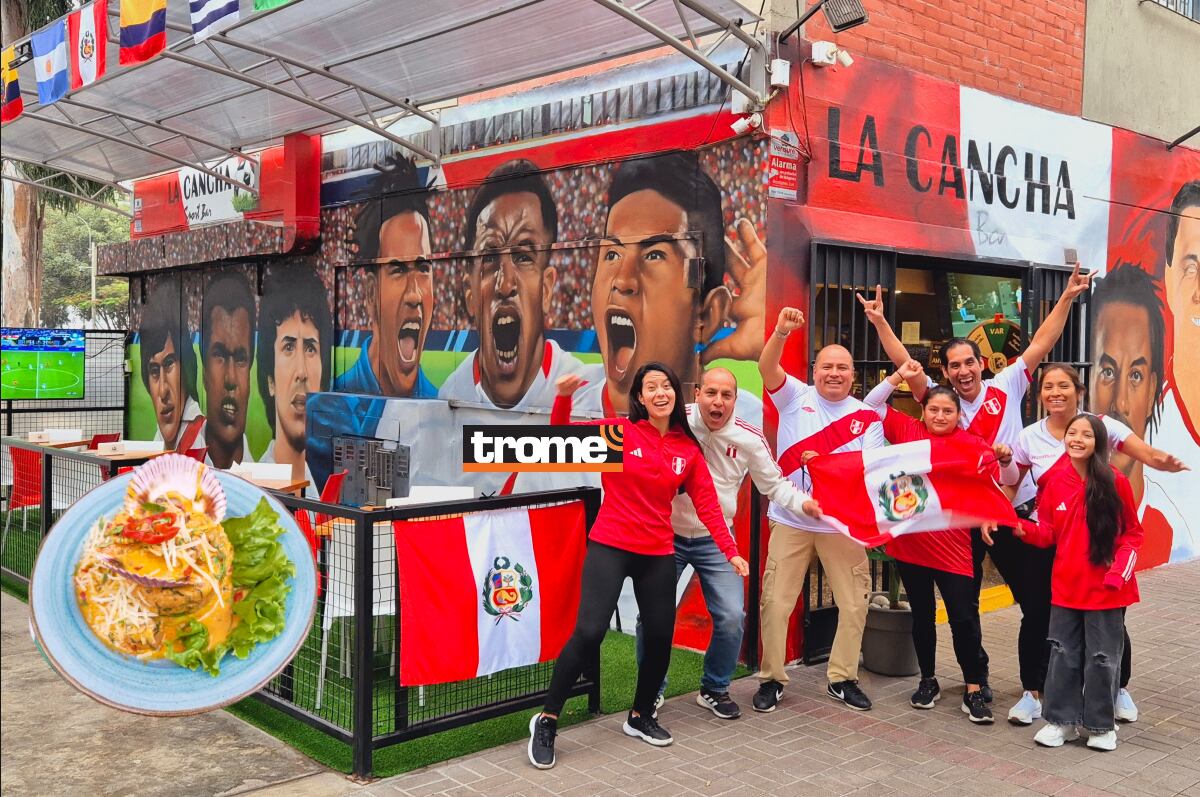 Visitan primer mural de los seleccionados de la Blanquirroja por Copa América 2024. (Entrevista: Isabel Medina / Trome).