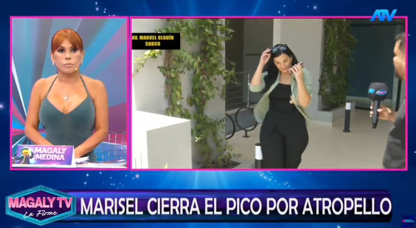 Marisel Linares fue abordada por las cámaras de 'Magaly TV La Firme'.