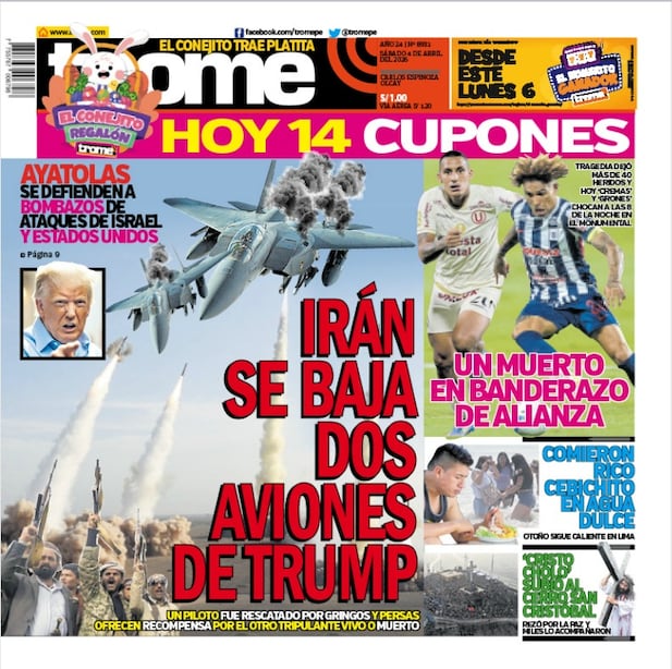 Portada Trome
