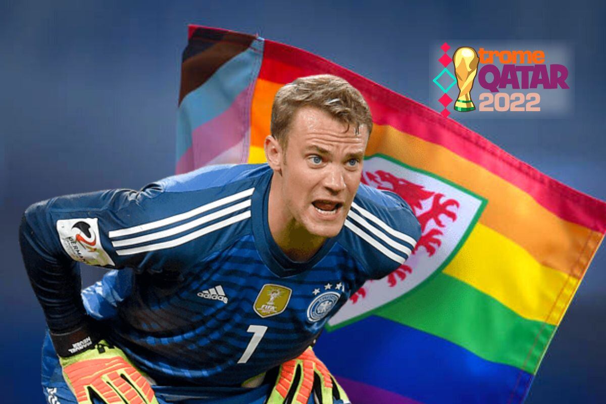 Manuel Neuer lleva el estandarte de la protesta contra la discriminación (Foto: Reuters)