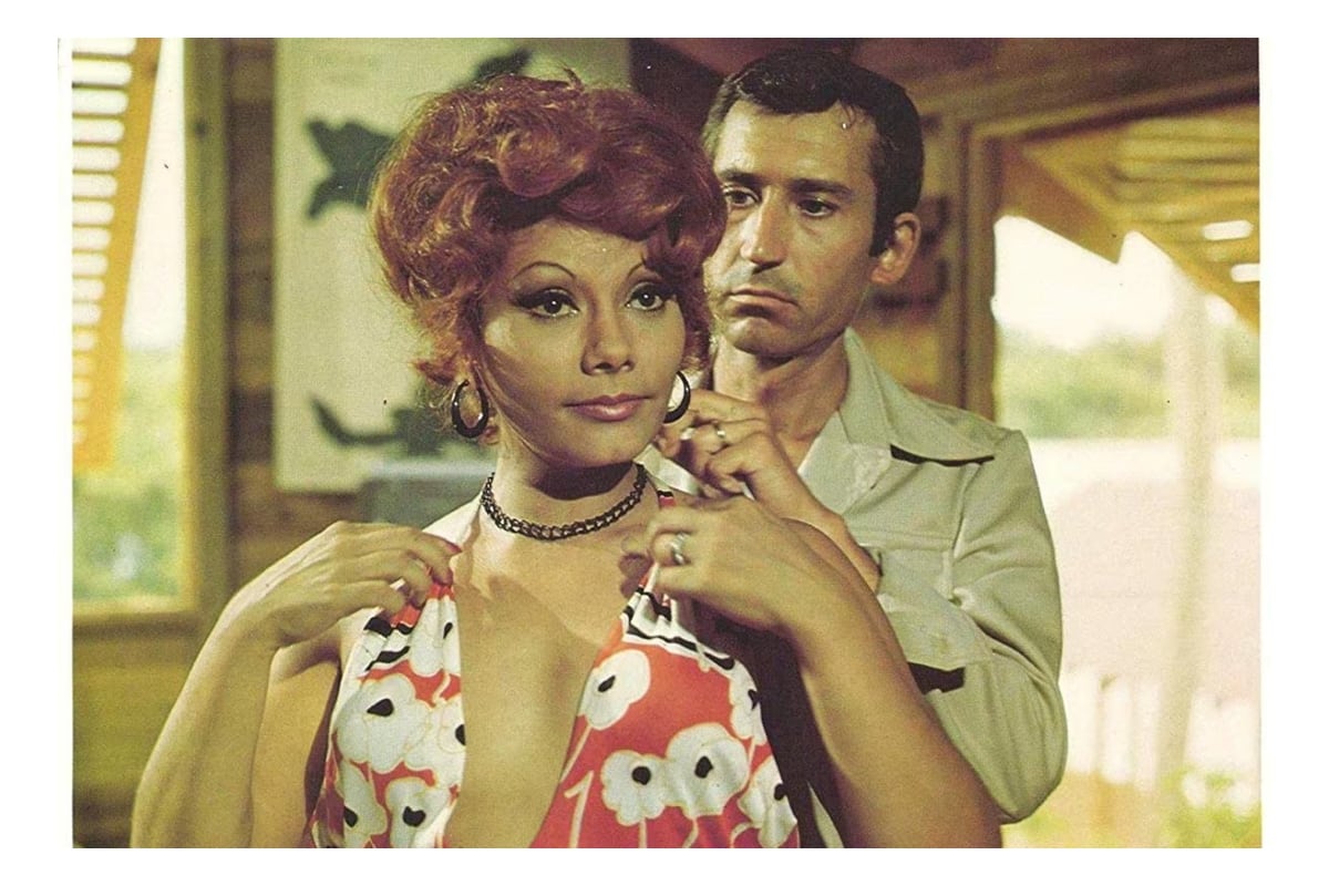 Camucha interpretó a 'La brasileña' en la película Pantaleón y las visitadoras, en 1975. Foto: Archivo El Comercio.