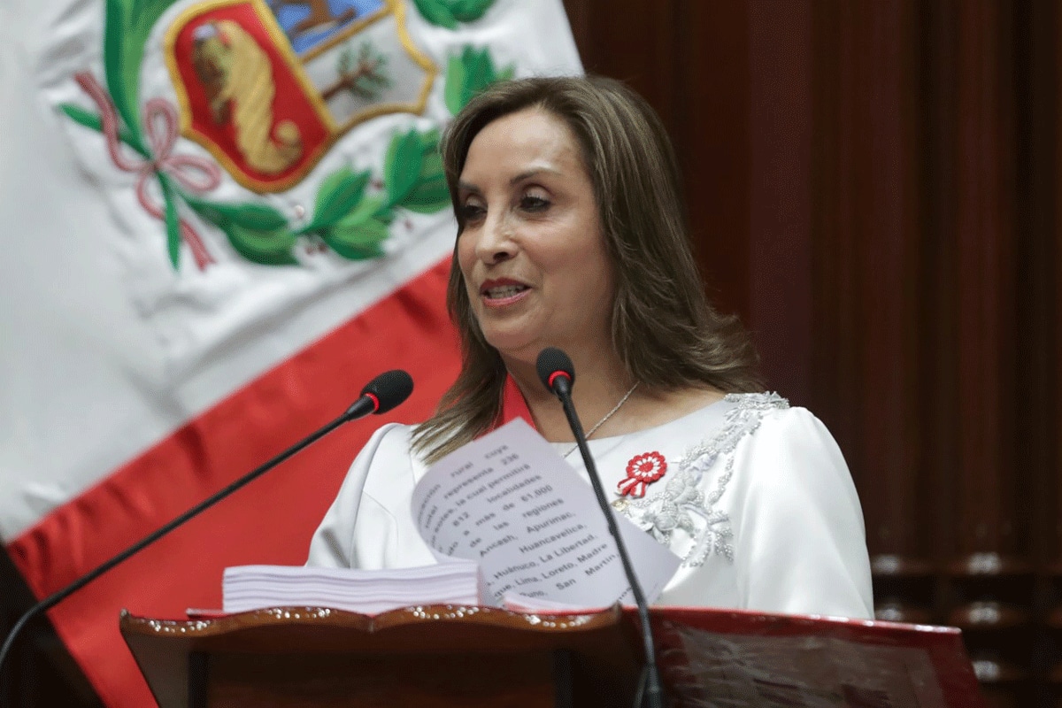 Mensaje de 28 de Julio de Dina Boluarte en el 2024 duró más de cinco horas. (Foto: Jesús Saucedo @photo.gec)