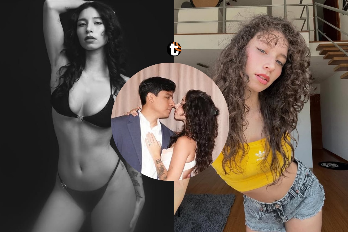 Carla Campos-Salazar, la novia de Curwen, también es conocida en las redes sociales. Fotos: Instagram