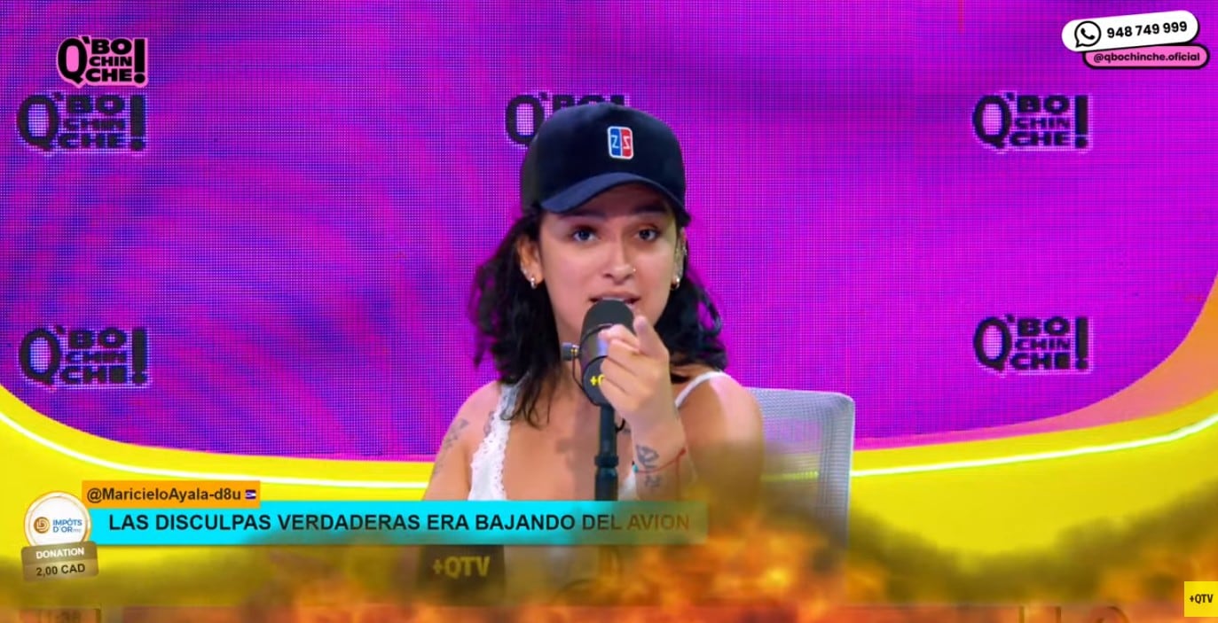 Daniela Darcourt dio un consejo valioso a Alejandra Baigorria.