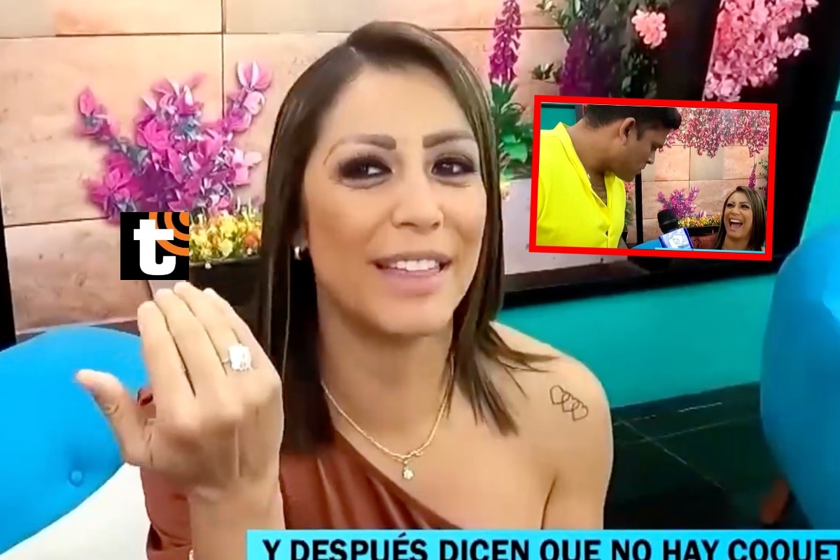 Karla Tarazona presume su anillo