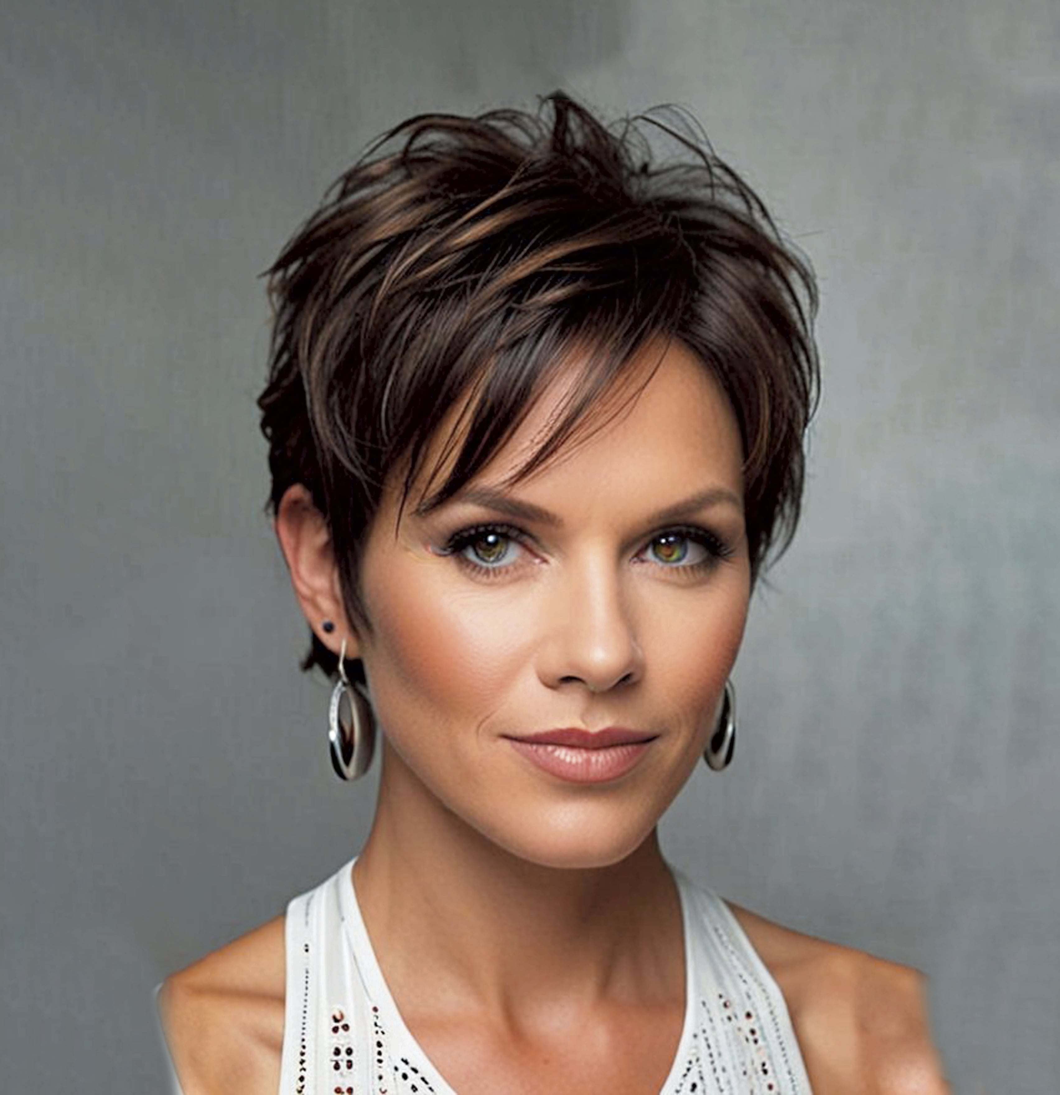 Corte pixie asimétrico