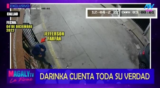 Jefferson Farfán visitaba a Darinka Ramírez en la casa de sus padres cuando estaba embarazada.
