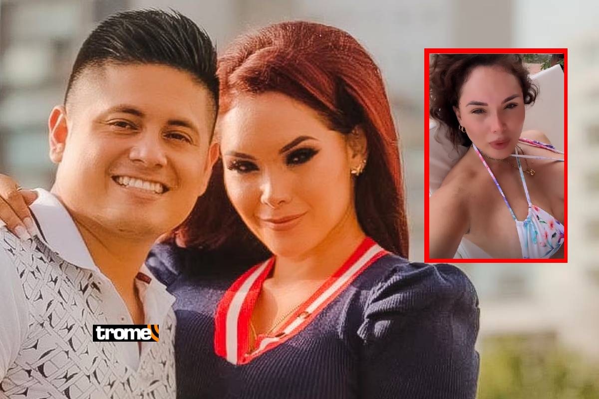 Génesis Tapia asegura que aún no ha regresado con su esposo. Foto: Difusión