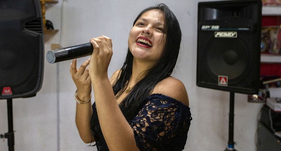 Cantautora lanza tema dedicado al Día del Padre. Fotos: Trome.