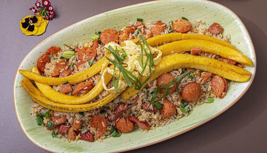 Descubre la receta del delicioso arroz chaufa amazónico. (Foto: La Choza de la Anaconda)