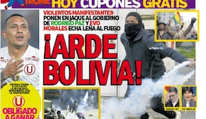 ¡ARDE BOLIVIA!