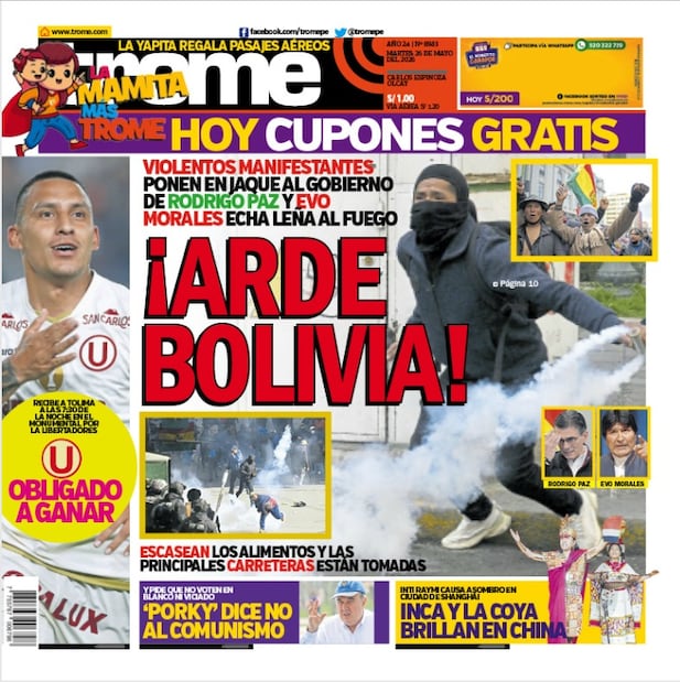 Portada Trome