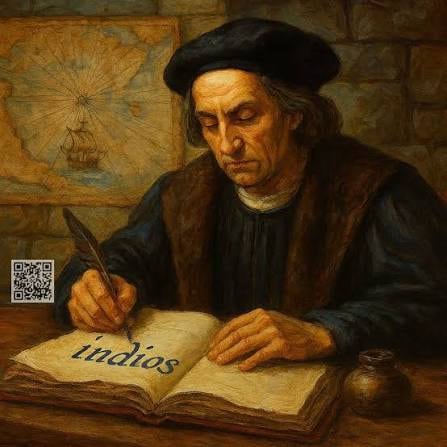 Aquí te contamos cómo describió Cristóbal Colón a los pueblos originarios de América. Foto: Internet.