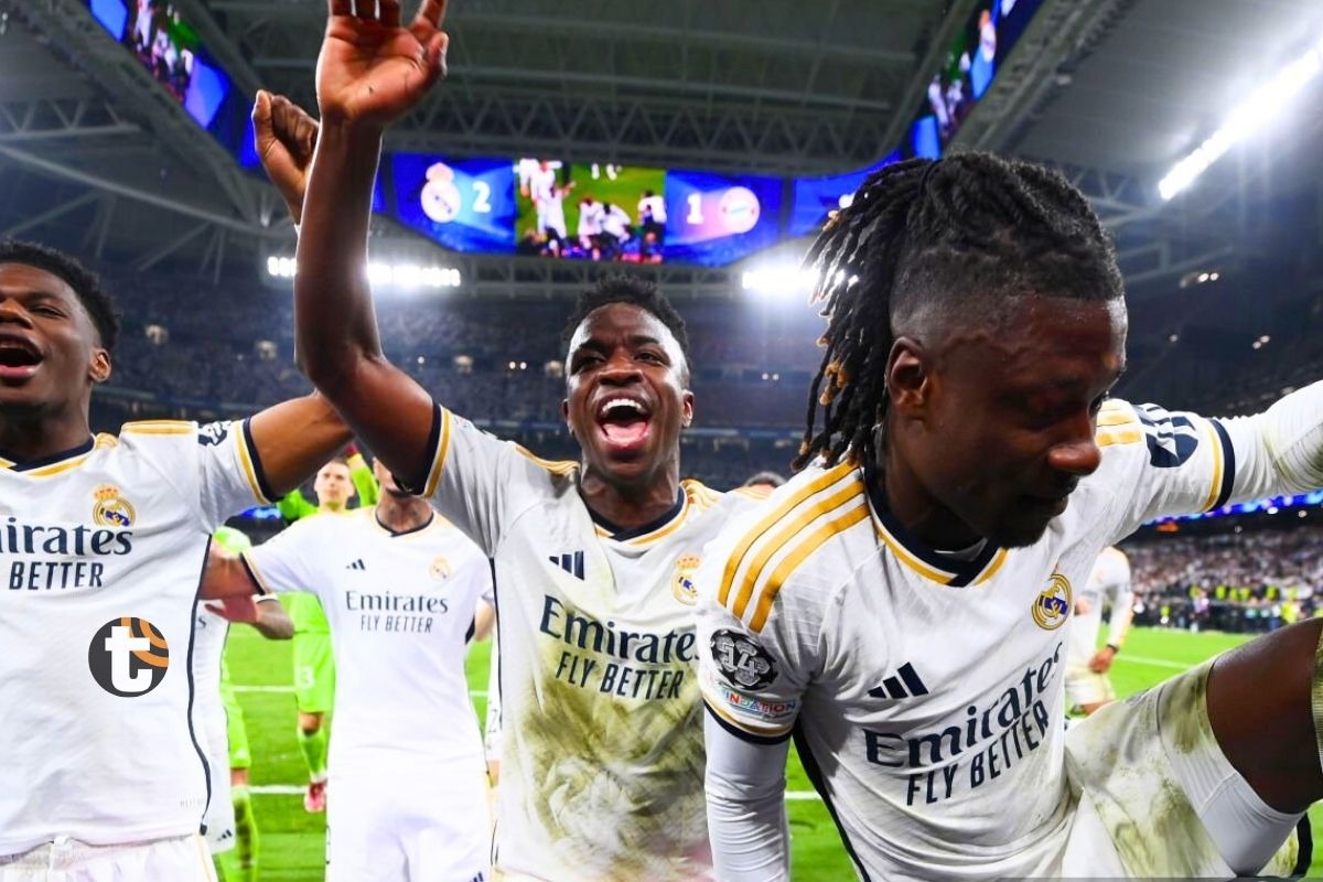 Real Madrid festeja su triunfo 2-1 ante Bayern (Foto: AFP)