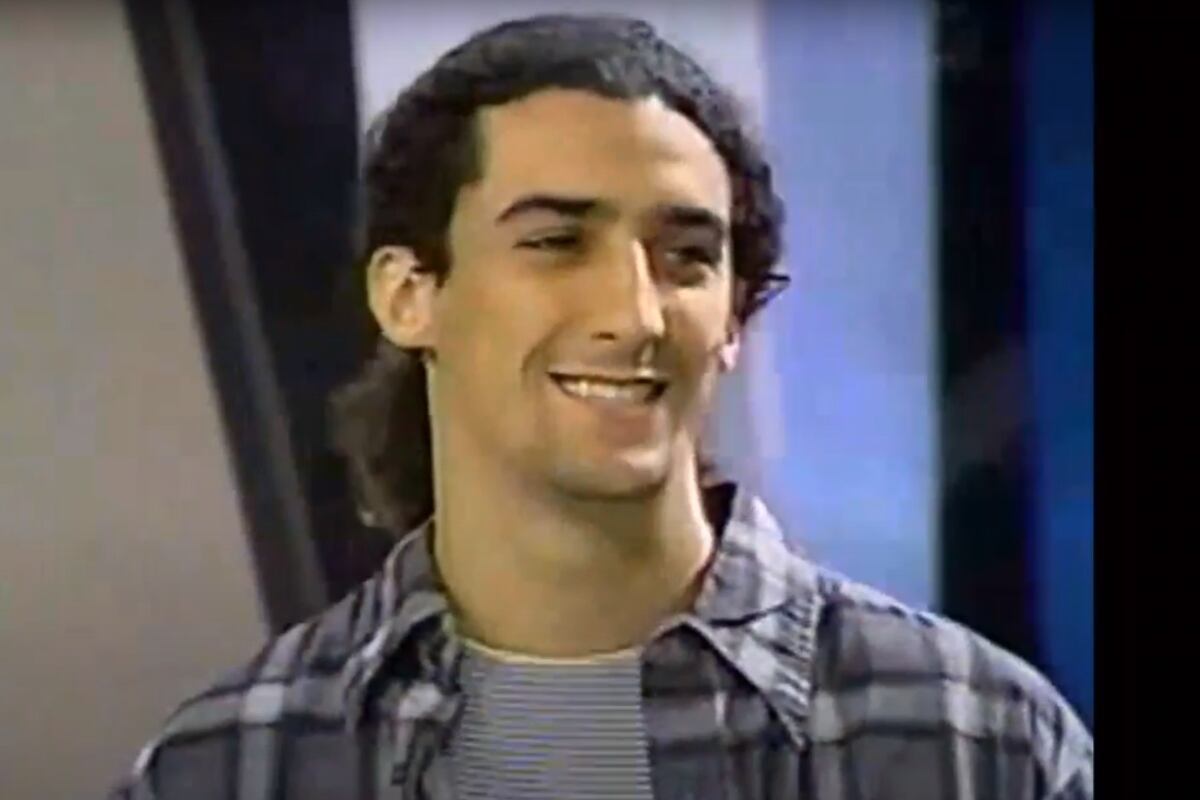 Arnie Hussid en el programa de Gisela