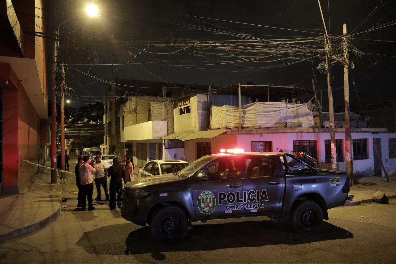 Dos jóvenes mueren en balacera tras enfrentamiento en Collique, Comas (Foto: GEC)