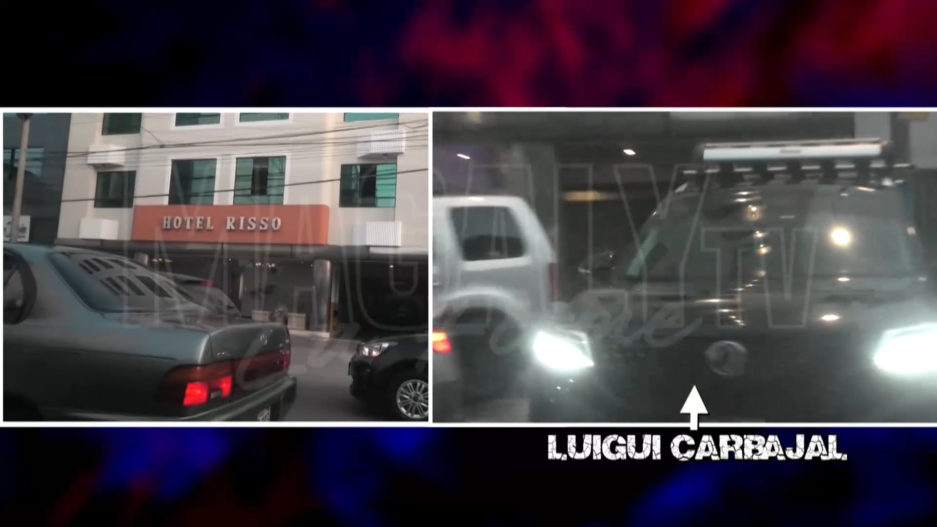 Cantante habría sido 'ampayado' en un hotel. (Fuente: ATV)