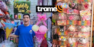 La celebración del Día del Niño mueve la venta de juguetes, dulces y decoraciones. Foto: Trome.