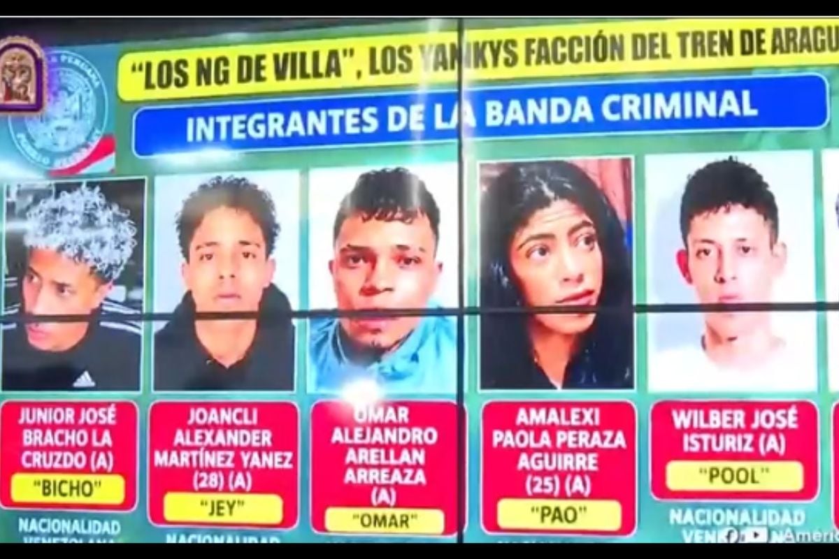 Supuestos secuestradores cuentan con tatauajes que los delataron como parte de la organización criminal (Foto: @américanoticias)