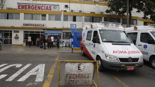 Hermanitos arrollados en Comas fueron llevados al Hospital de Collique. (GEC)