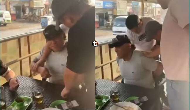 Alias 'Fantasma' cayó mientras almorzaba después de recoger dinero de extorsión.