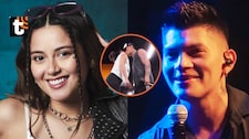 Amy Gutiérrez oficializa su relación con el cantante José Carlos García: ambos se dieron romántico beso frente a cámaras