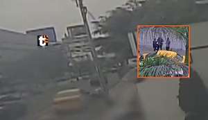 ¡Casi se fuga! Taxista ebrio atropella a trabajadora de limpieza en Miraflores