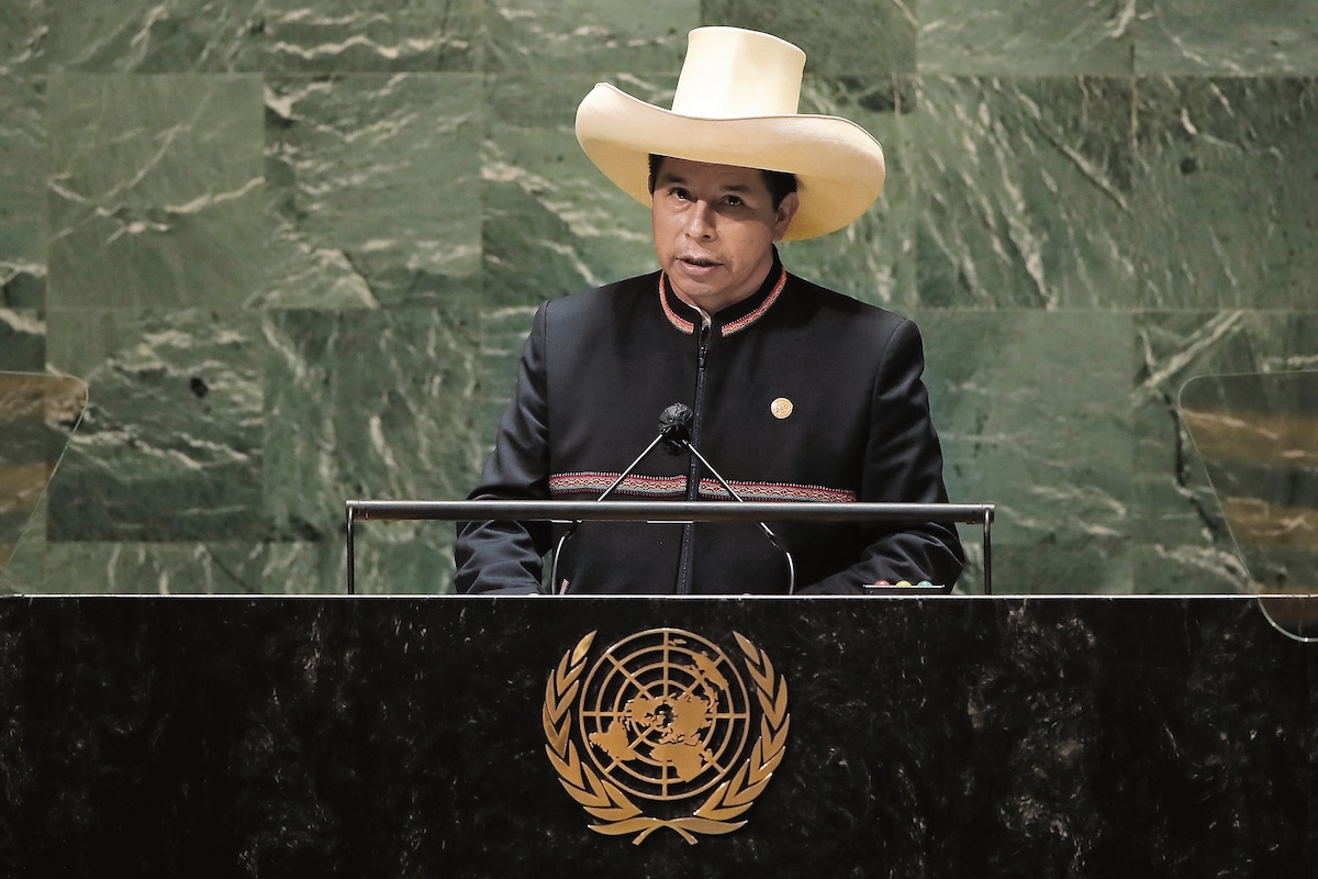 Pedro Castillo (EFE/EPA/SPENCER PLATT / POOL)