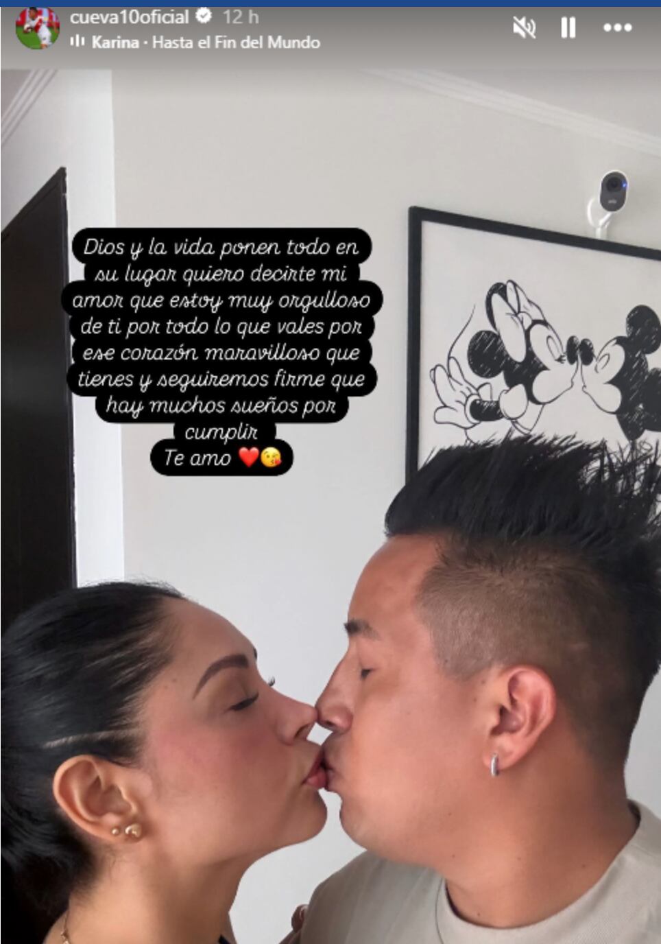 Pamela Franco y Christian Cueva gritan su amor