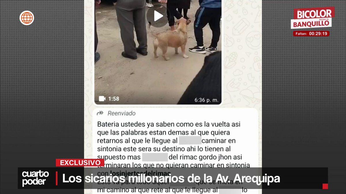 'Los Injertos del Rímac' enviaban mensajes amenazantes a los colectiveros.